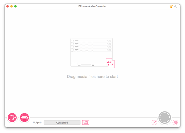 Шаг 1 Установите и запустите DRmare Audio Converter   Прежде всего, скачайте и установите DRmare Apple Music Converter на ваш Mac или ПК